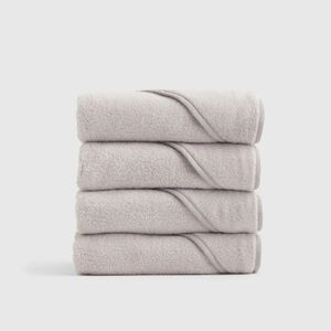 NWT! Quince Organic Cotton Gray Hooded Bath Towel Set Of 4! Baby (902)